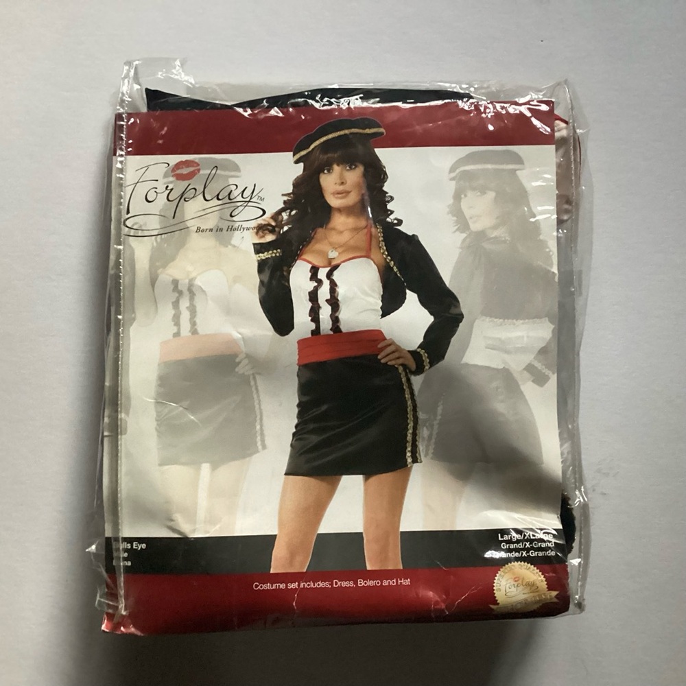 “Bulls Eye” Sexy Matador Costume Halloween BRAND NEW!!  Sz L/XL